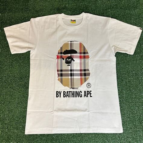 burberry shirt bape|authentic bape shirts.